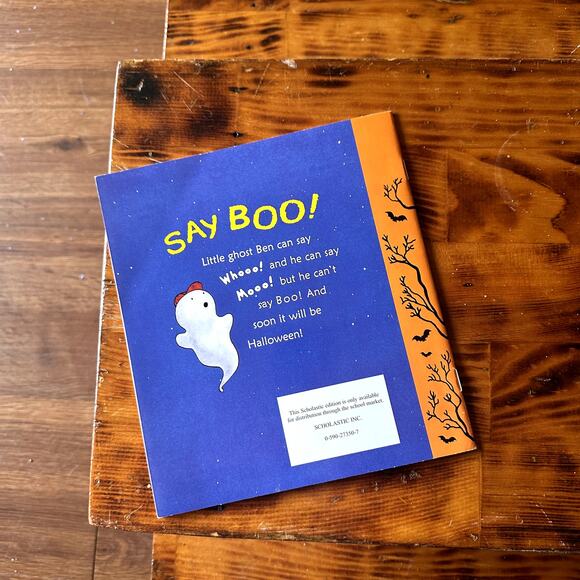 Vintage 1998 Scholastic Say Boo! Paperback Book - Picture 6 of 6